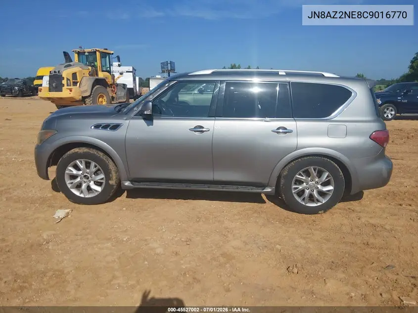 2012 Infiniti Qx56 VIN: JN8AZ2NE8C9016770 Lot: 45527002