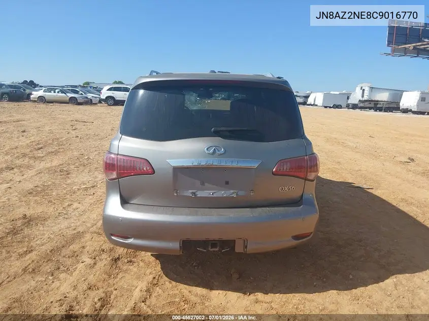 2012 Infiniti Qx56 VIN: JN8AZ2NE8C9016770 Lot: 45527002