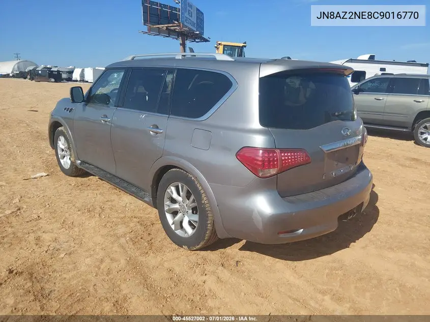 2012 Infiniti Qx56 VIN: JN8AZ2NE8C9016770 Lot: 45527002