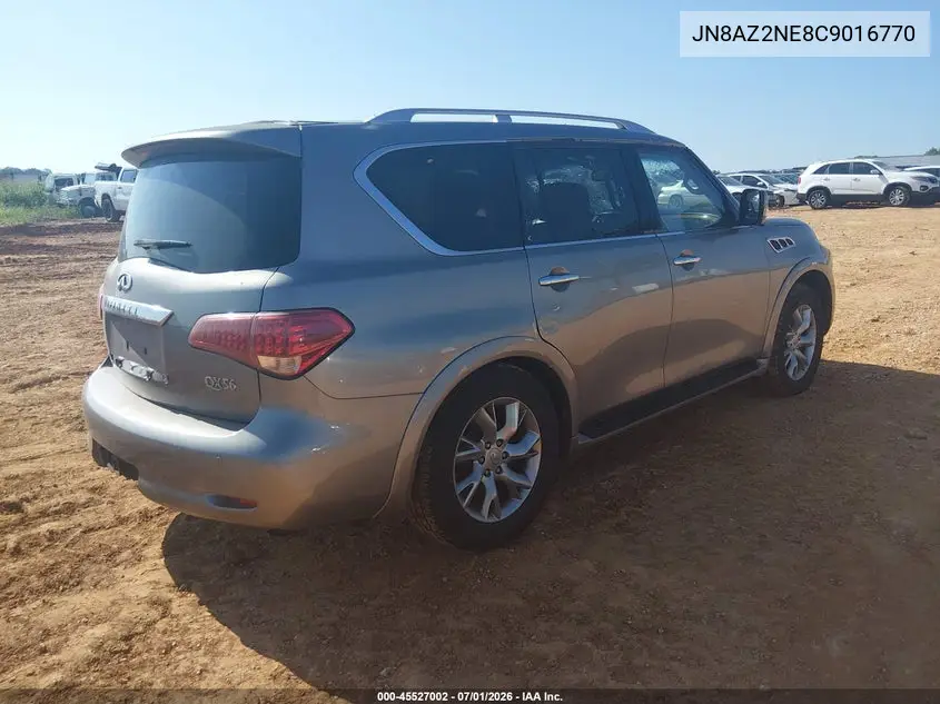 2012 Infiniti Qx56 VIN: JN8AZ2NE8C9016770 Lot: 45527002