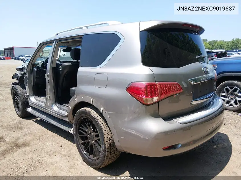 2012 Infiniti Qx56 VIN: JN8AZ2NEXC9019637 Lot: 45532428