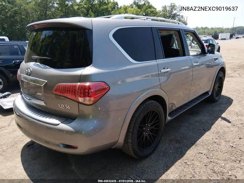 2012 Infiniti Qx56 VIN: JN8AZ2NEXC9019637 Lot: 45532428