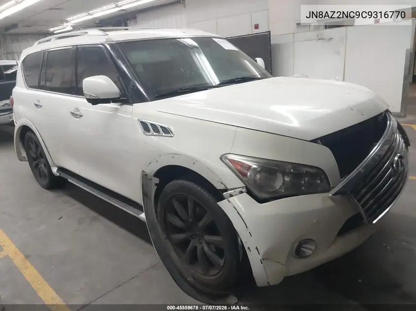 2012 Infiniti Qx56 VIN: JN8AZ2NC9C9316770 Lot: 45559678