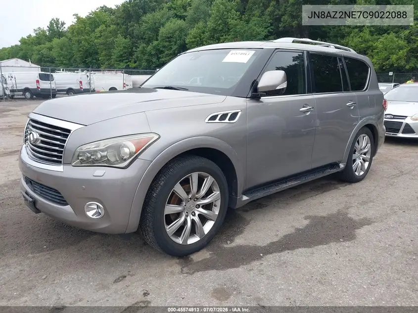 2012 Infiniti Qx56 VIN: JN8AZ2NE7C9022088 Lot: 45574913