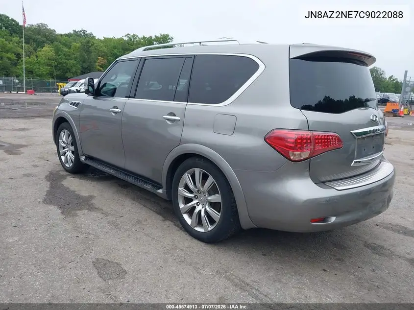 2012 Infiniti Qx56 VIN: JN8AZ2NE7C9022088 Lot: 45574913