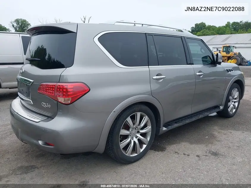2012 Infiniti Qx56 VIN: JN8AZ2NE7C9022088 Lot: 45574913