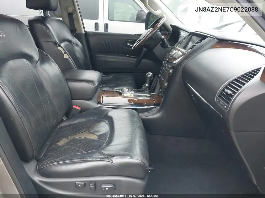 2012 Infiniti Qx56 VIN: JN8AZ2NE7C9022088 Lot: 45574913