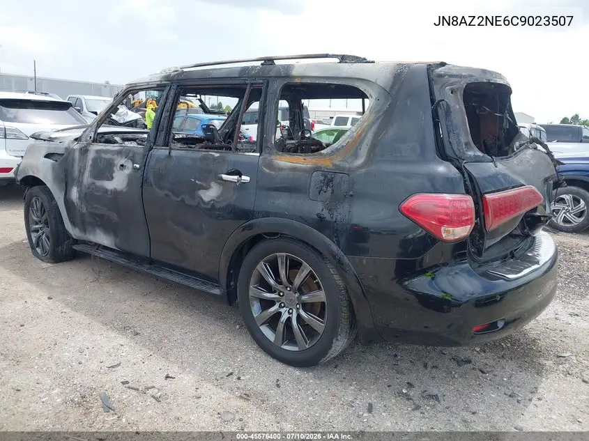 2012 Infiniti Qx56 VIN: JN8AZ2NE6C9023507 Lot: 45576400