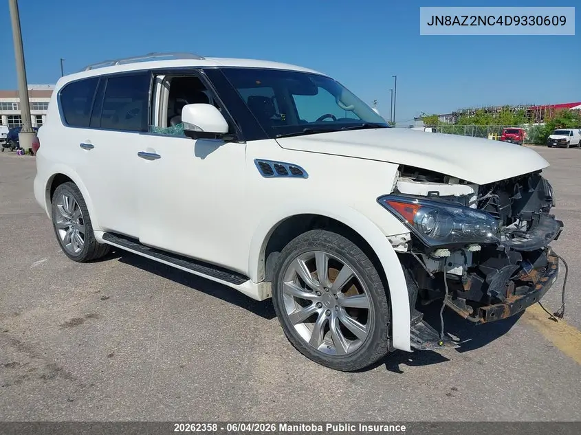 2013 Infiniti Qx56 VIN: JN8AZ2NC4D9330609 Lot: 20262358