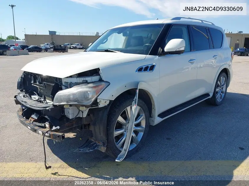 2013 Infiniti Qx56 VIN: JN8AZ2NC4D9330609 Lot: 20262358