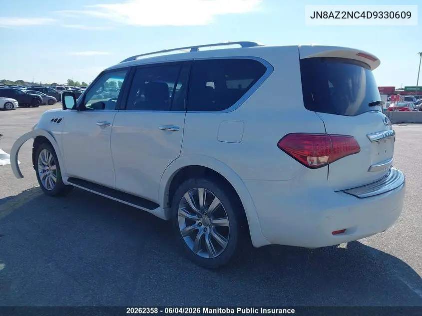 2013 Infiniti Qx56 VIN: JN8AZ2NC4D9330609 Lot: 20262358