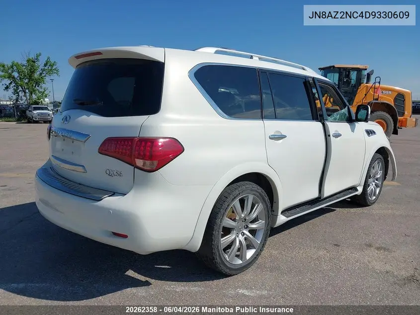 2013 Infiniti Qx56 VIN: JN8AZ2NC4D9330609 Lot: 20262358