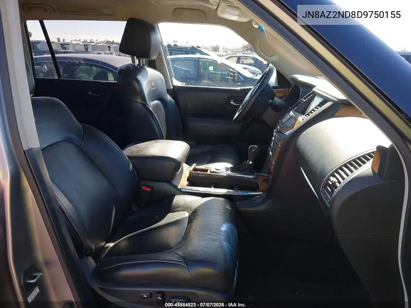 2013 Infiniti Qx56 VIN: JN8AZ2ND8D9750155 Lot: 45584523