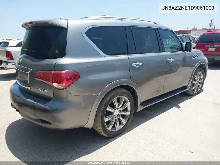 2013 Infiniti Qx56 VIN: JN8AZ2NE1D9061003 Lot: 45664551