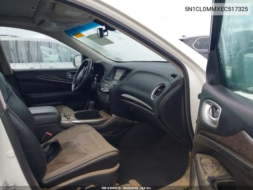 5N1CL0MMXEC517325 2014 Infiniti Qx60 Hybrid