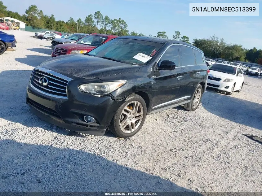 5N1AL0MN8EC513399 2014 Infiniti Qx60