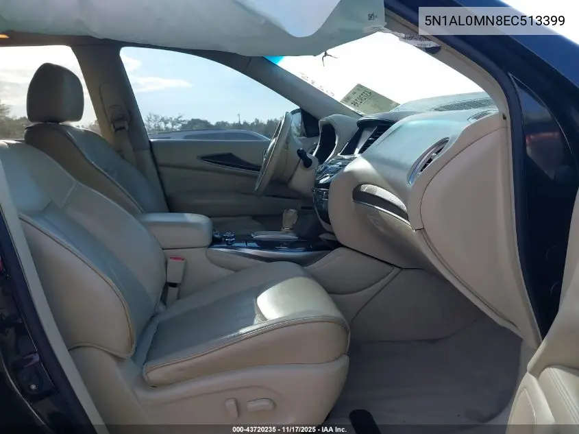5N1AL0MN8EC513399 2014 Infiniti Qx60