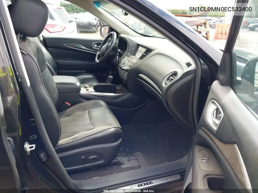 5N1CL0MN0EC533400 2014 Infiniti Qx60 Hybrid