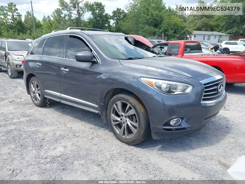 2014 Infiniti Qx60 VIN: 5N1AL0MM9EC534379 Lot: 45418564