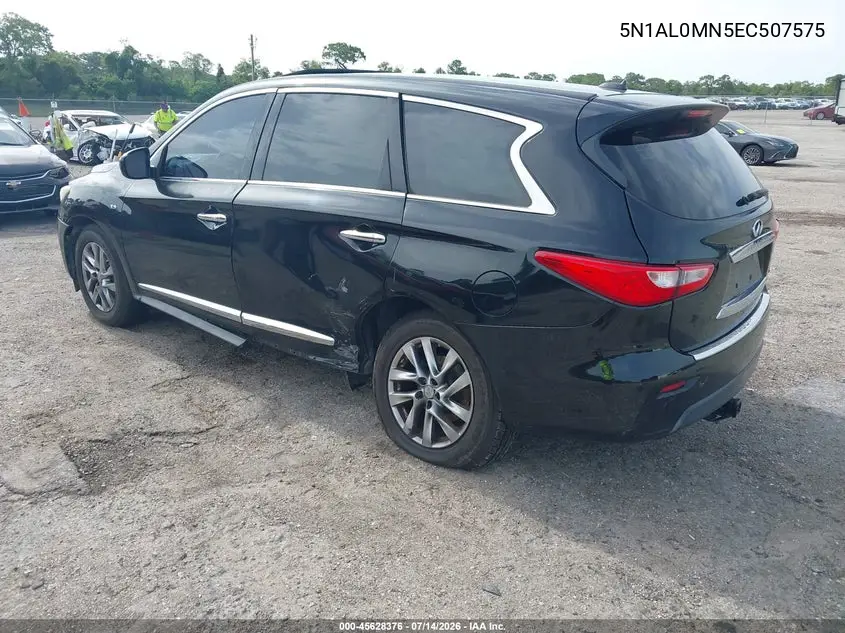 2014 Infiniti Qx60 VIN: 5N1AL0MN5EC507575 Lot: 45628376