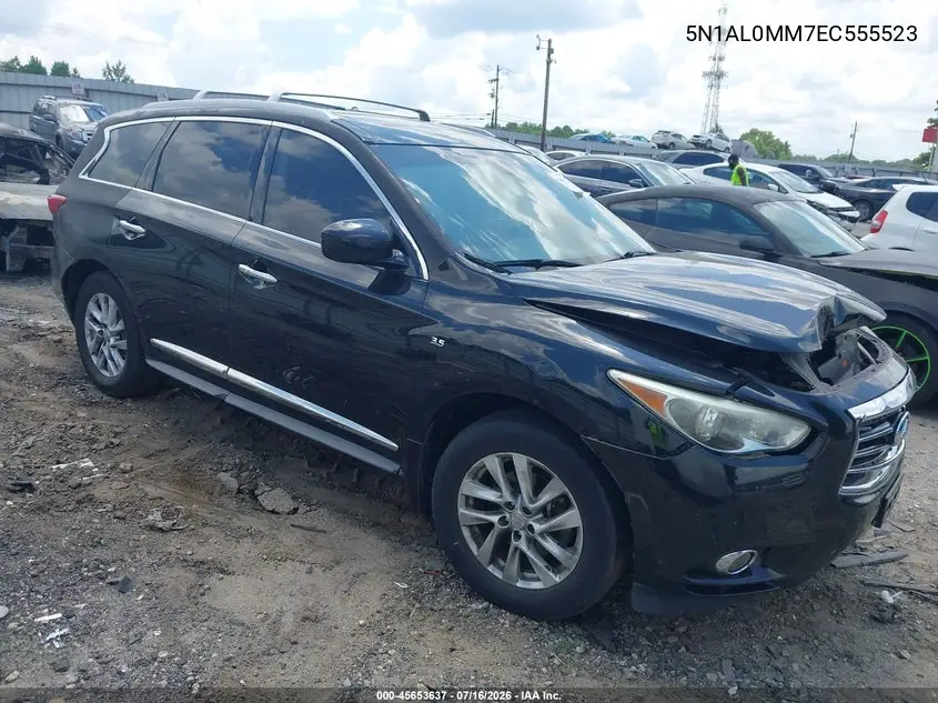 2014 Infiniti Qx60 VIN: 5N1AL0MM7EC555523 Lot: 45653637