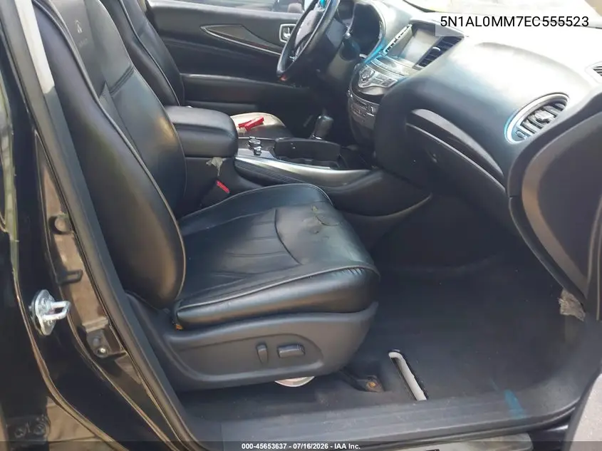 2014 Infiniti Qx60 VIN: 5N1AL0MM7EC555523 Lot: 45653637