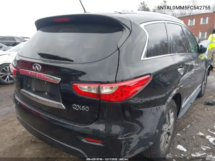 5N1AL0MM5FC542755 2015 Infiniti Qx60