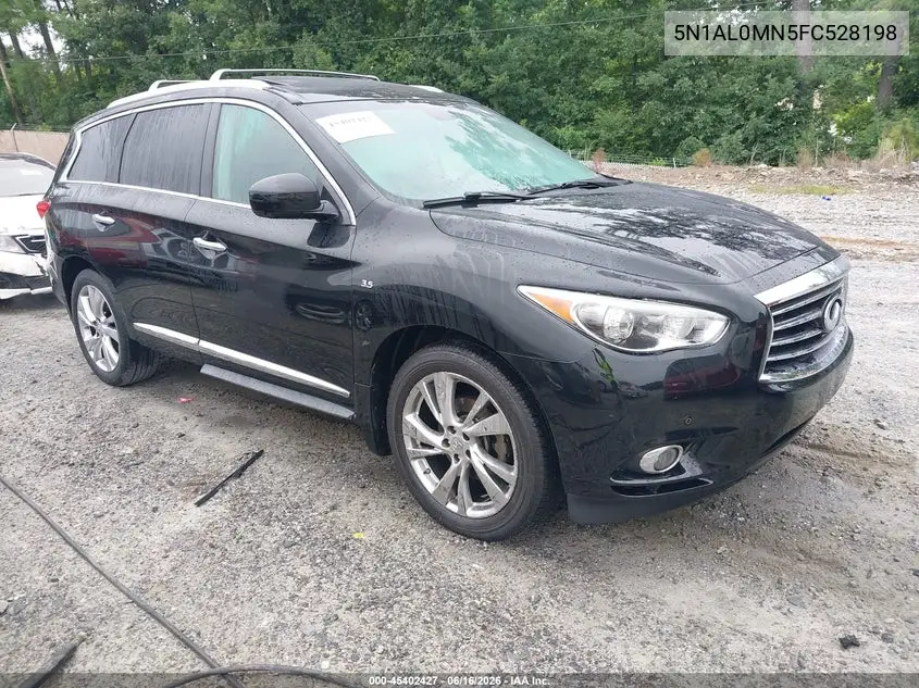 2015 Infiniti Qx60 VIN: 5N1AL0MN5FC528198 Lot: 45402427