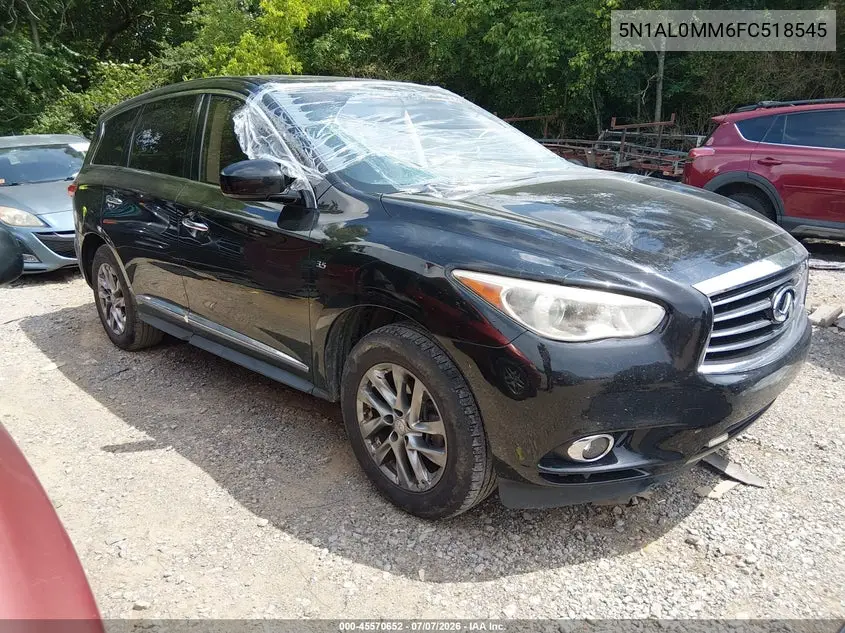 2015 Infiniti Qx60 VIN: 5N1AL0MM6FC518545 Lot: 45570652