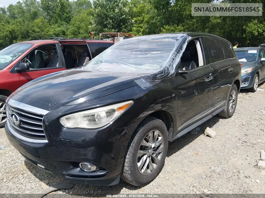 2015 Infiniti Qx60 VIN: 5N1AL0MM6FC518545 Lot: 45570652