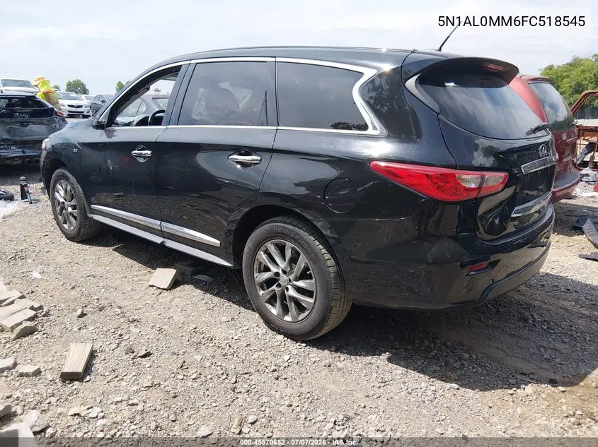 2015 Infiniti Qx60 VIN: 5N1AL0MM6FC518545 Lot: 45570652