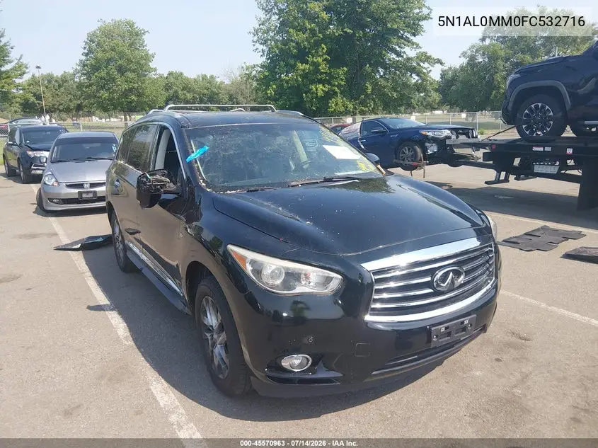 2015 Infiniti Qx60 VIN: 5N1AL0MM0FC532716 Lot: 45570963