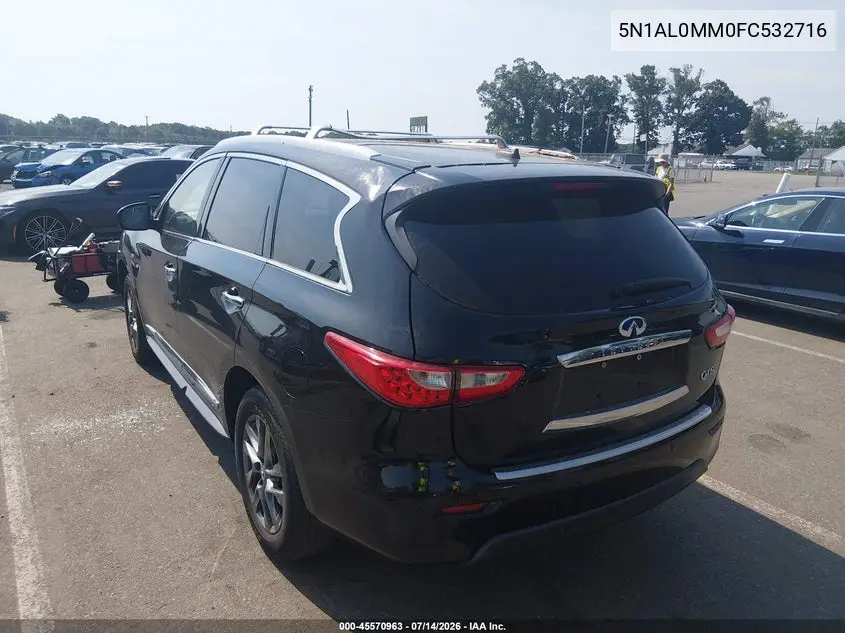 2015 Infiniti Qx60 VIN: 5N1AL0MM0FC532716 Lot: 45570963