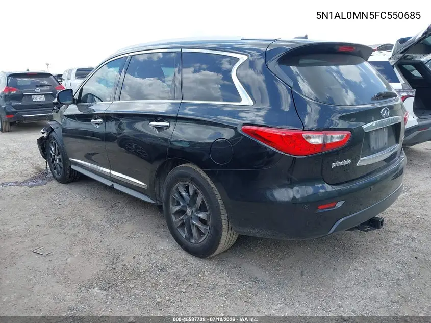 2015 Infiniti Qx60 VIN: 5N1AL0MN5FC550685 Lot: 45587728