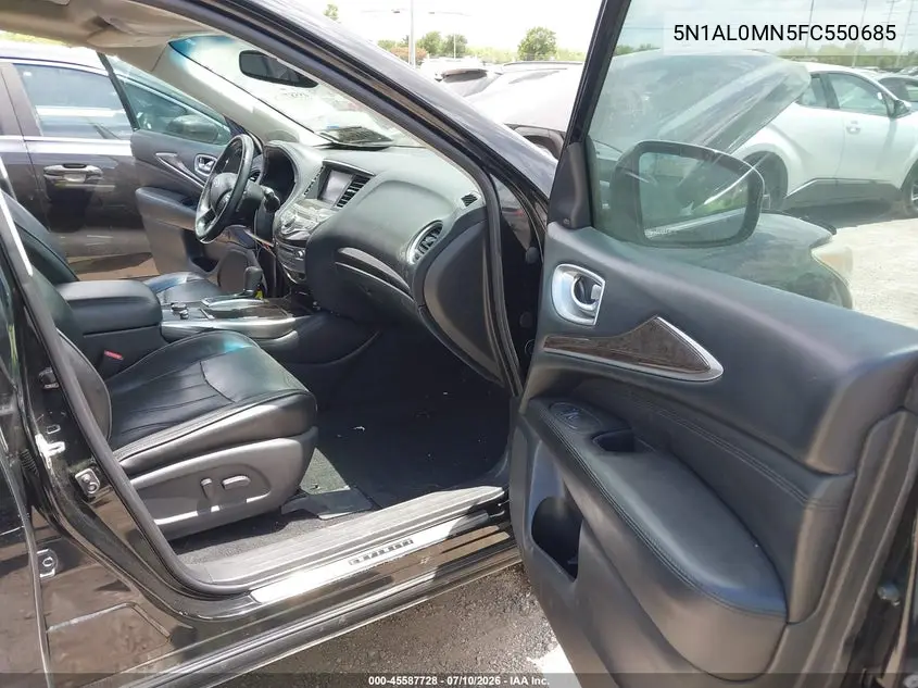 2015 Infiniti Qx60 VIN: 5N1AL0MN5FC550685 Lot: 45587728