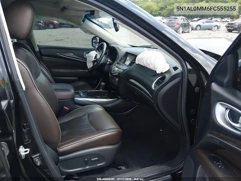 2015 Infiniti Qx60 VIN: 5N1AL0MM6FC555255 Lot: 45656397