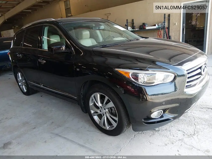 2015 Infiniti Qx60 VIN: 5N1AL0MM4FC529057 Lot: 45678803