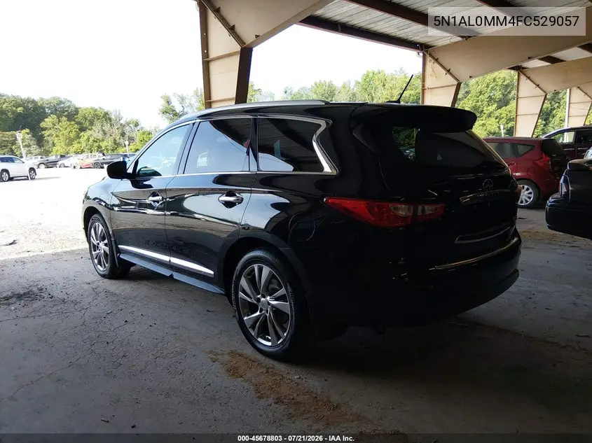 2015 Infiniti Qx60 VIN: 5N1AL0MM4FC529057 Lot: 45678803