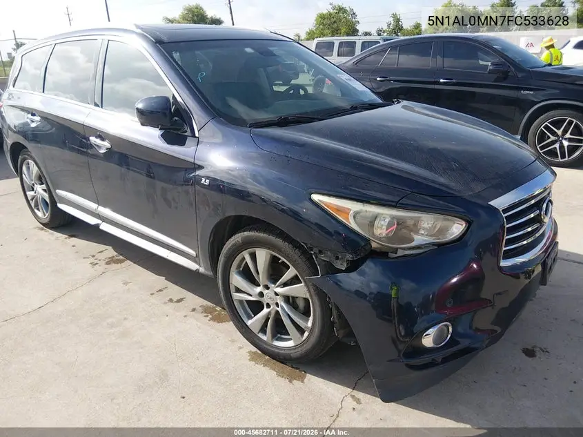 2015 Infiniti Qx60 VIN: 5N1AL0MN7FC533628 Lot: 45682711