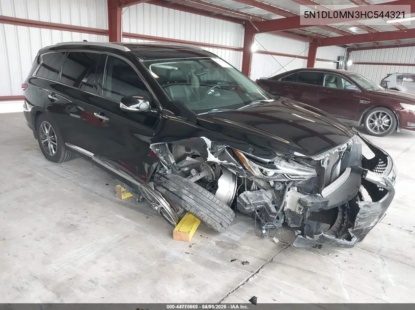 5N1DL0MN3HC544321 2017 Infiniti Qx60