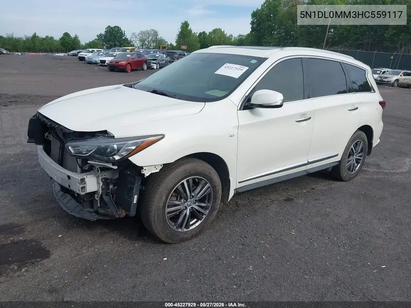 5N1DL0MM3HC559117 2017 Infiniti Qx60