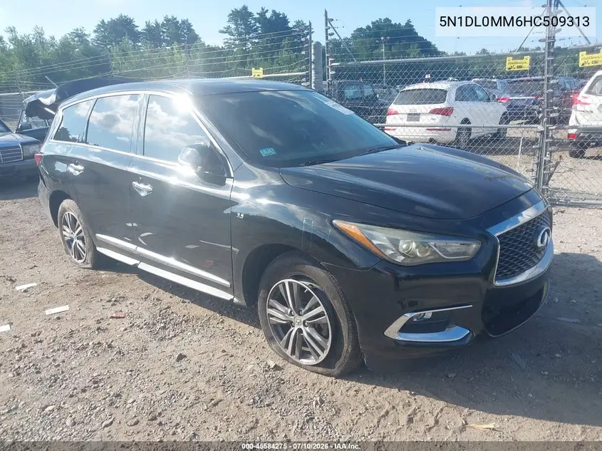 2017 Infiniti Qx60 VIN: 5N1DL0MM6HC509313 Lot: 45584275