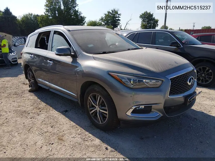 2017 Infiniti Qx60 VIN: 5N1DL0MM2HC515237 Lot: 45615072
