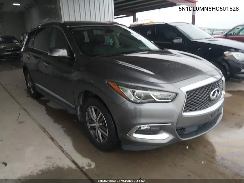 2017 Infiniti Qx60 VIN: 5N1DL0MN8HC501528 Lot: 45618843