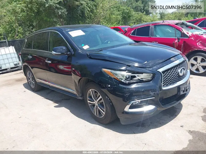 2017 Infiniti Qx60 VIN: 5N1DL0MN3HC507396 Lot: 45623989