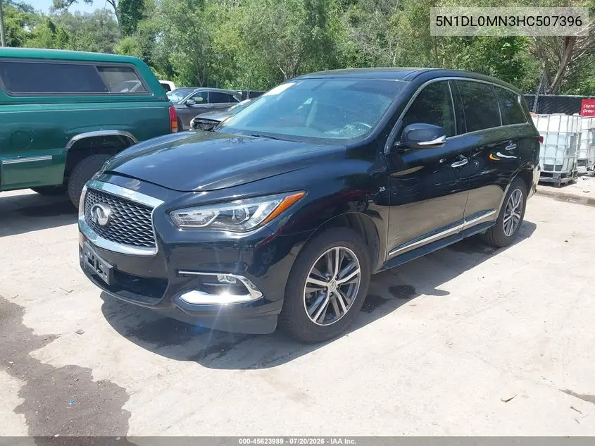2017 Infiniti Qx60 VIN: 5N1DL0MN3HC507396 Lot: 45623989