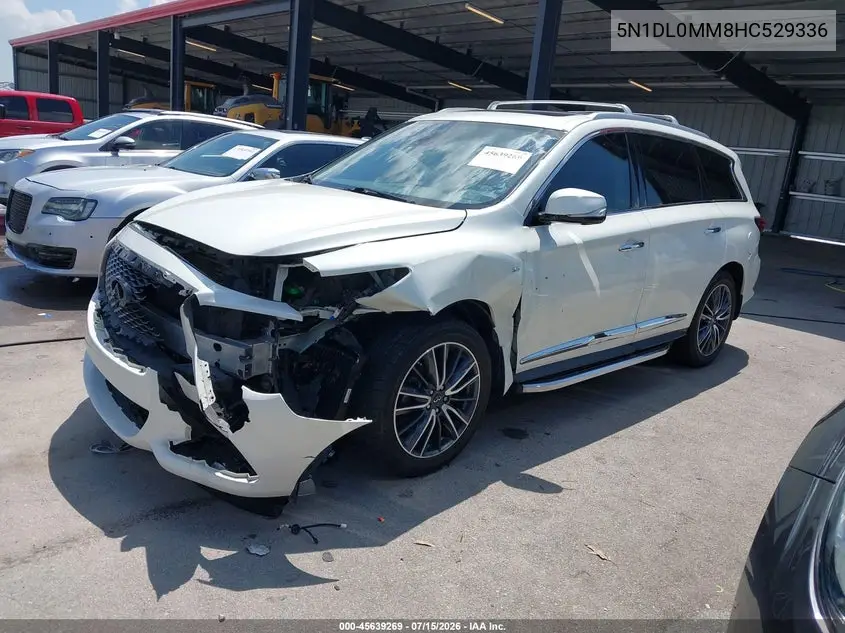 2017 Infiniti Qx60 VIN: 5N1DL0MM8HC529336 Lot: 45639269