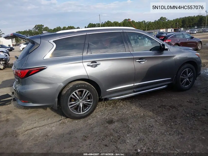 2017 Infiniti Qx60 VIN: 5N1DL0MN4HC557076 Lot: 45642887