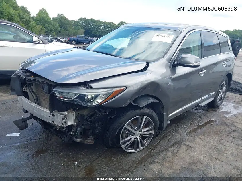 2018 Infiniti Qx60 VIN: 5N1DL0MM5JC508398 Lot: 45506158