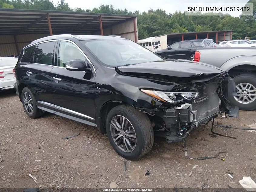2018 Infiniti Qx60 VIN: 5N1DL0MN4JC519482 Lot: 45605453
